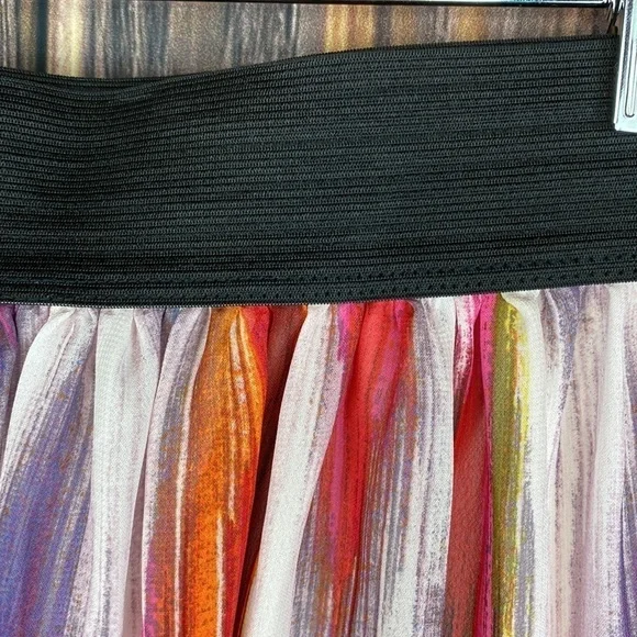 Woman’s Catch My I - Multi Colored Long Flowing Skirt- Size Medium - Picture 3 of 7